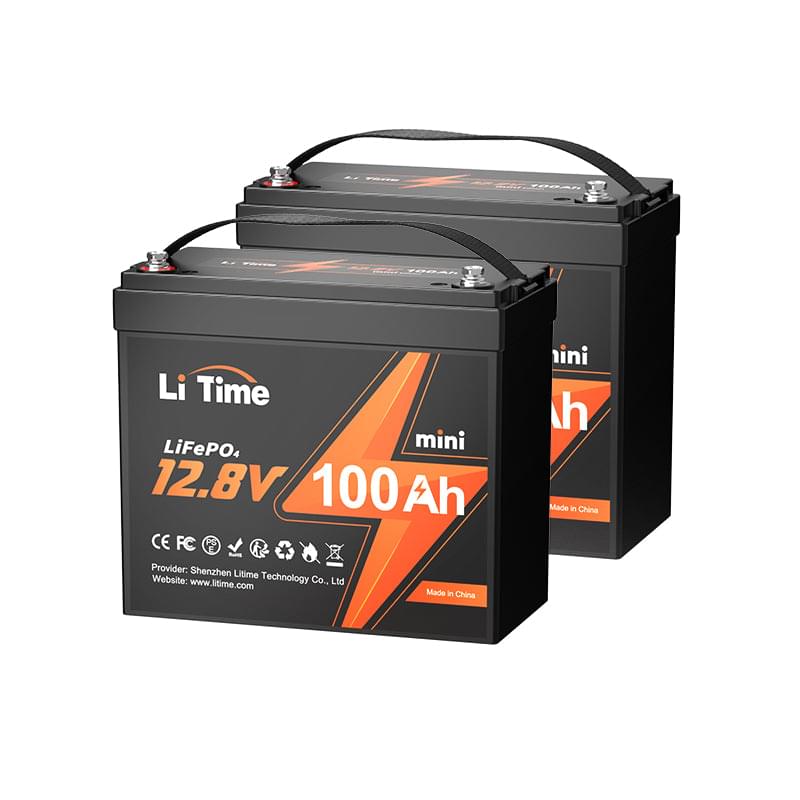 LiTime 12V 100Ah Mini LiFePO4 Lithium Battery - Image 8