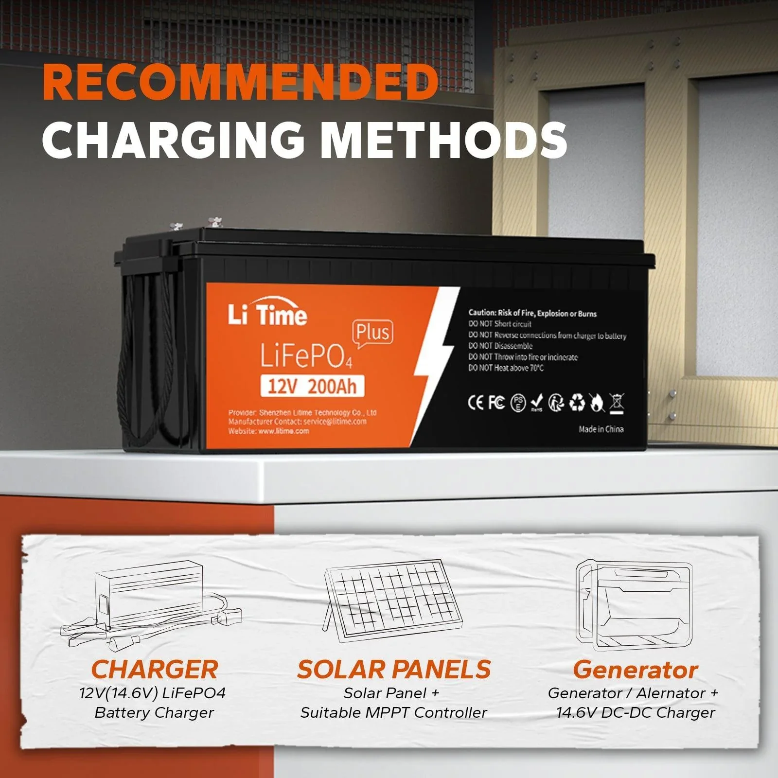 LiTime 12V 200Ah Plus Lithium Battery - Image 11